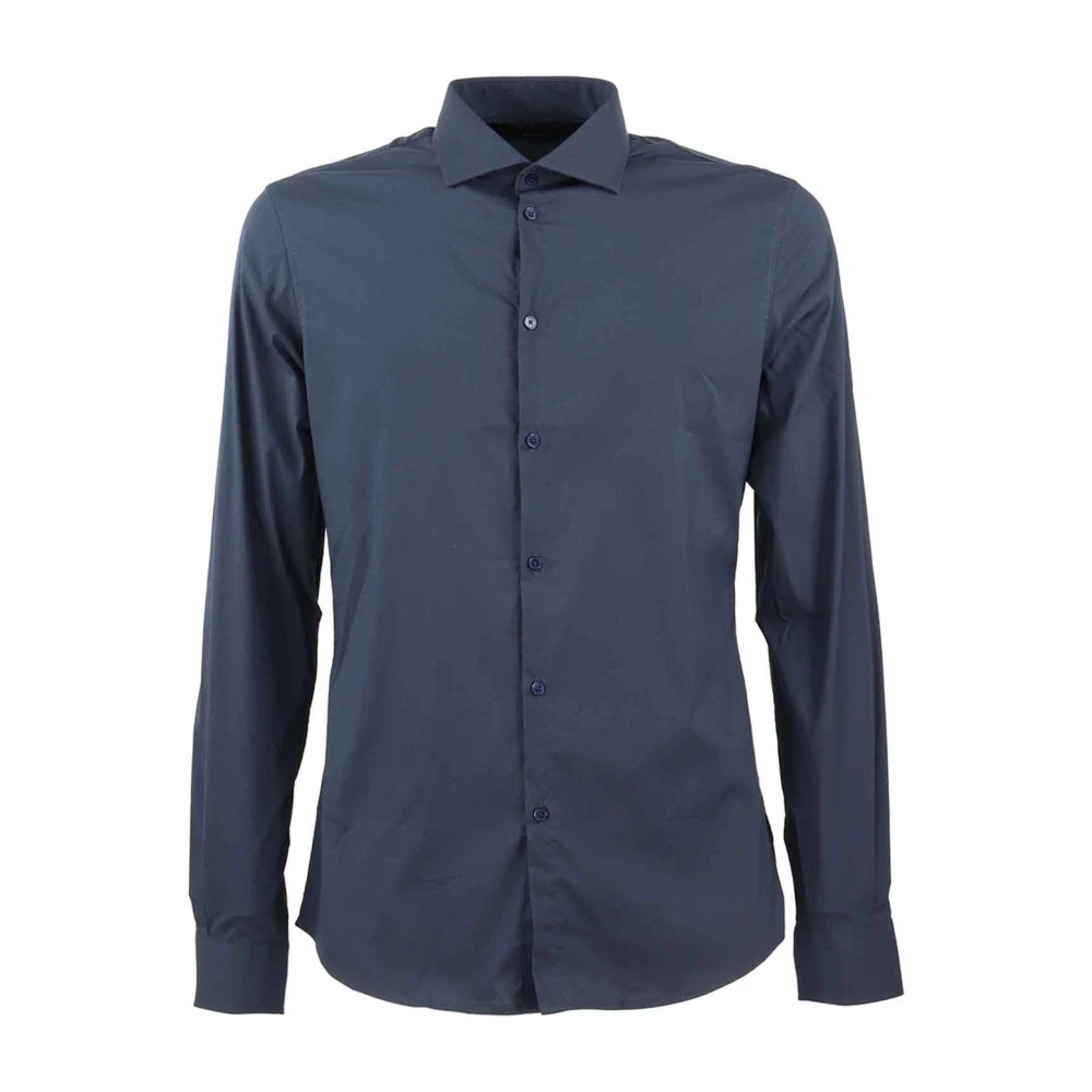 Gaudi Lange mouwen shirt Blue Heren