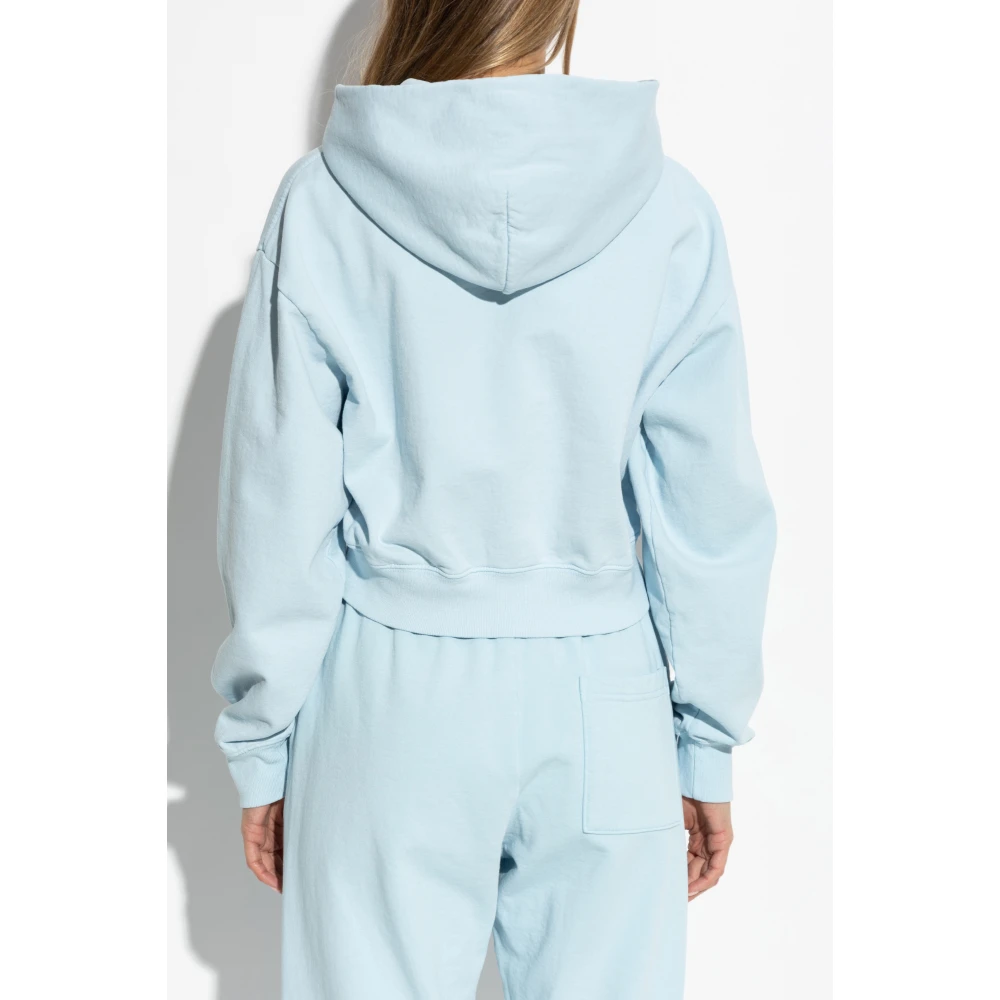 Sporty & Rich Sweatshirt uit de Upper East Side collectie Blue Dames