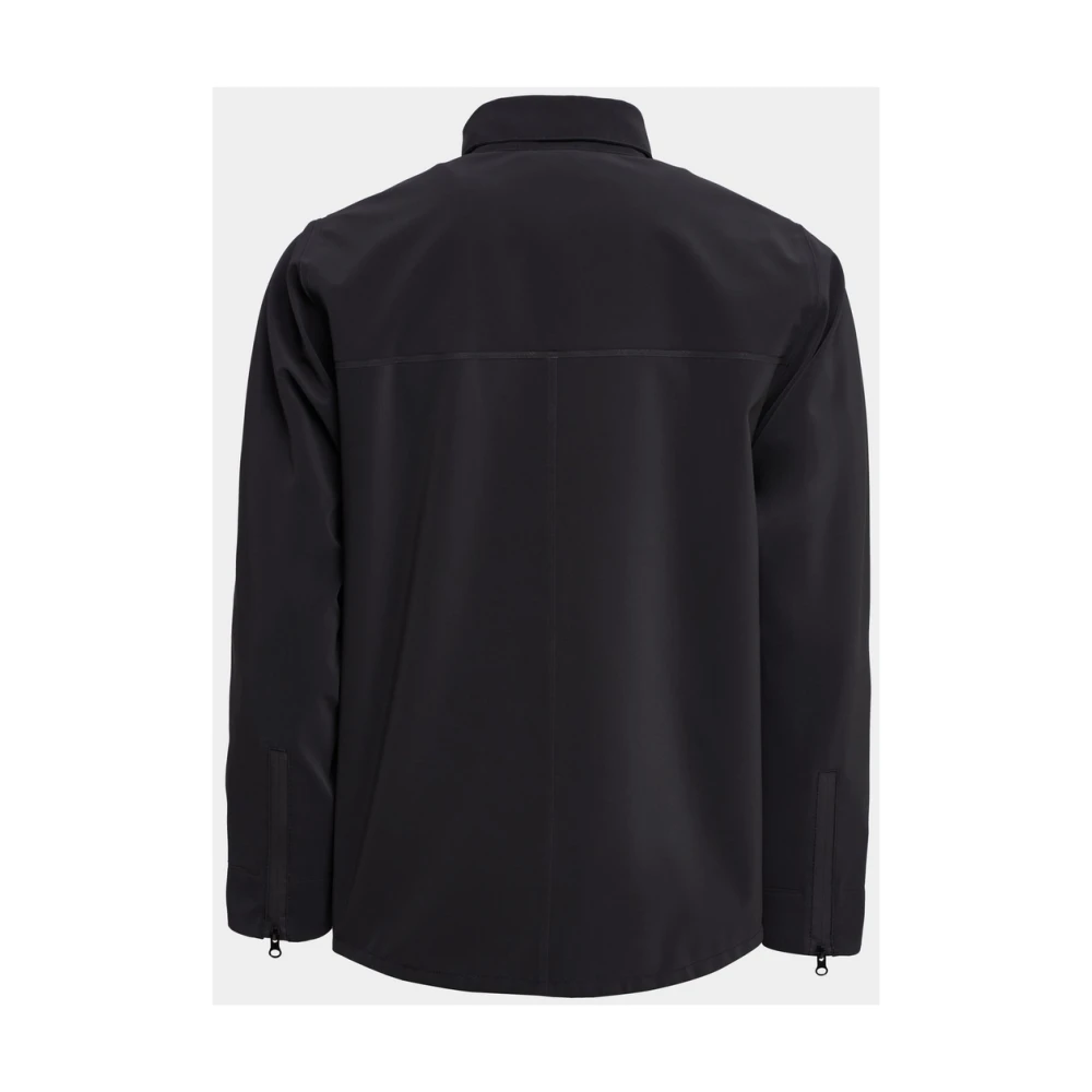 Stutterheim Mat Waterdicht Overshirt Black Heren