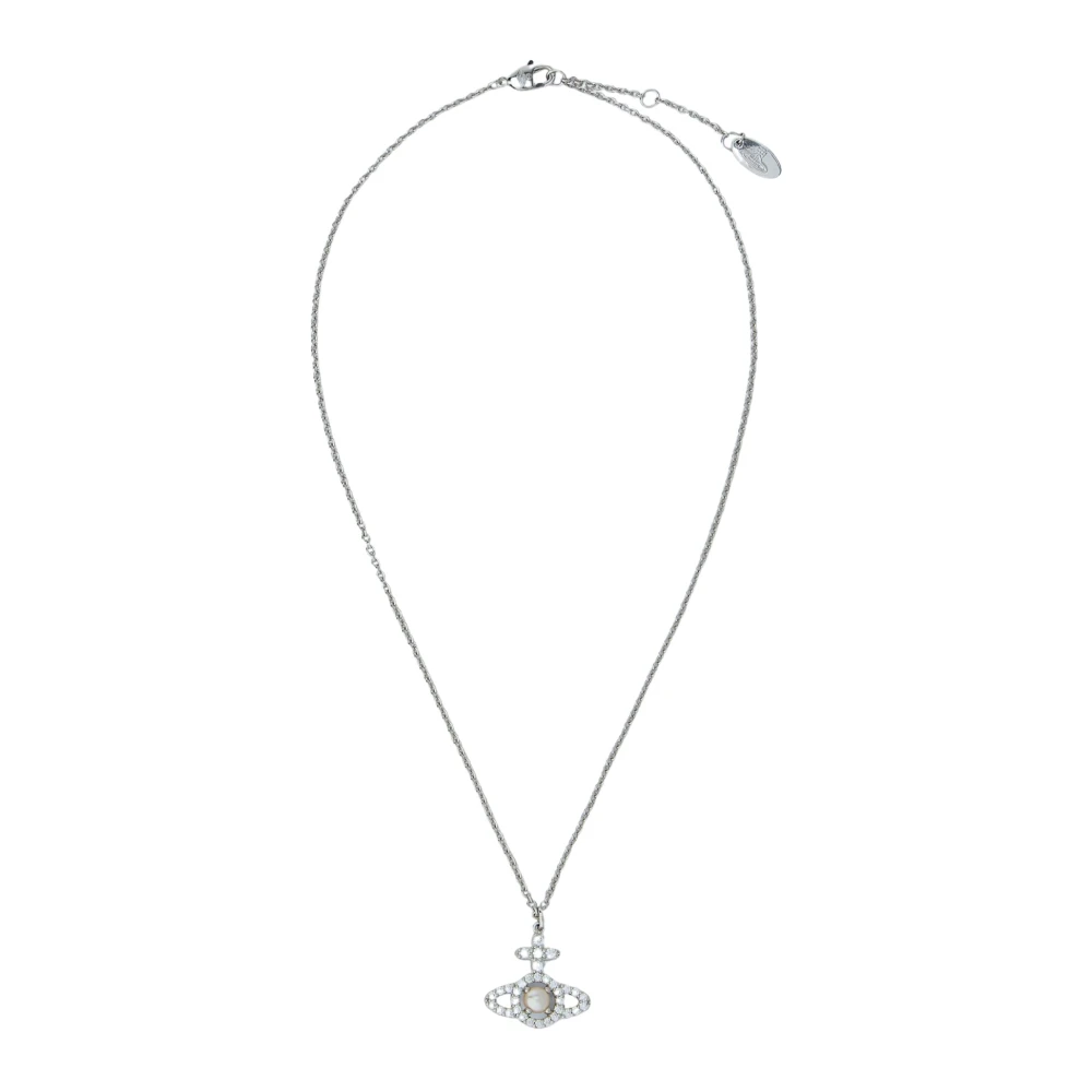 Vivienne Westwood Women's Gray Olympia Pearl Pendant