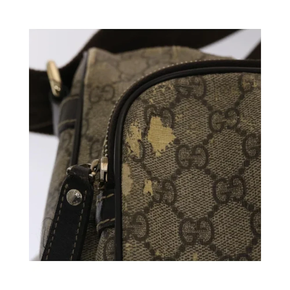 Gucci Vintage Pre-owned Leather gucci-bags Beige Dames