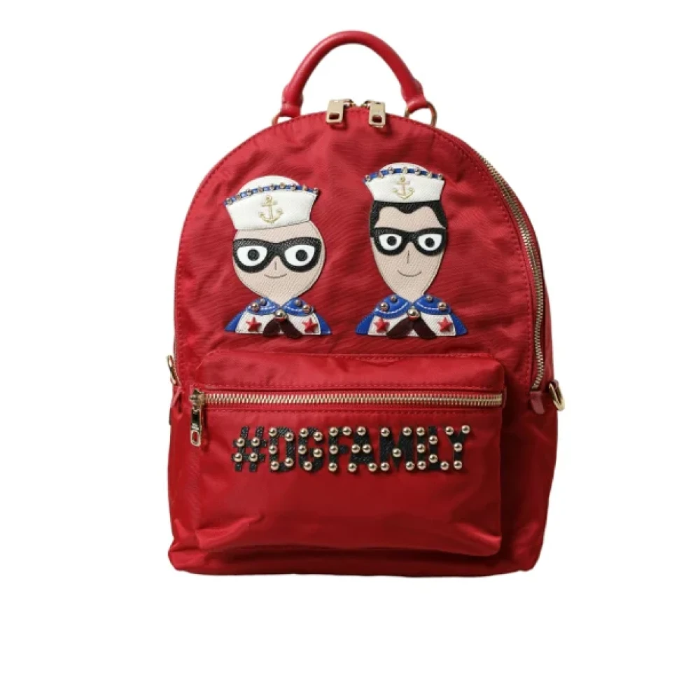 Dolce & Gabbana Pre-owned Fabric backpacks Multicolor Dames