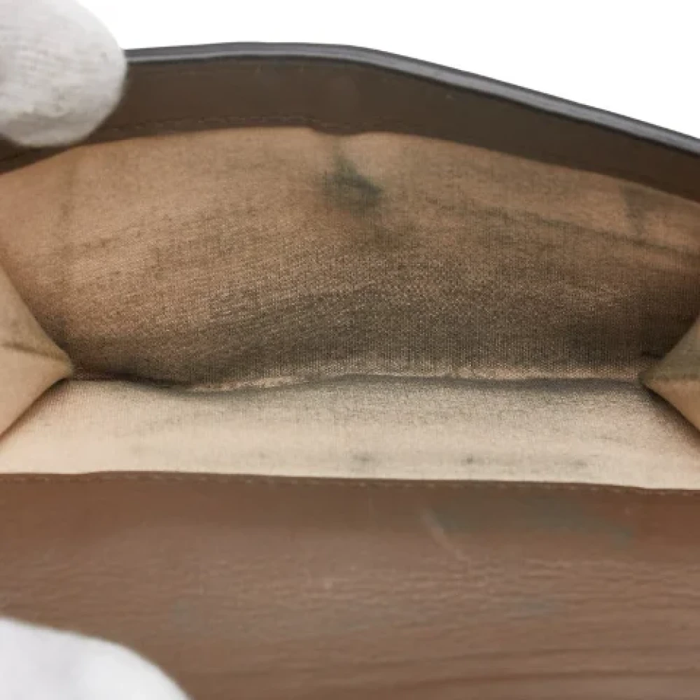 Chloé Pre-owned Leather wallets Brown Dames