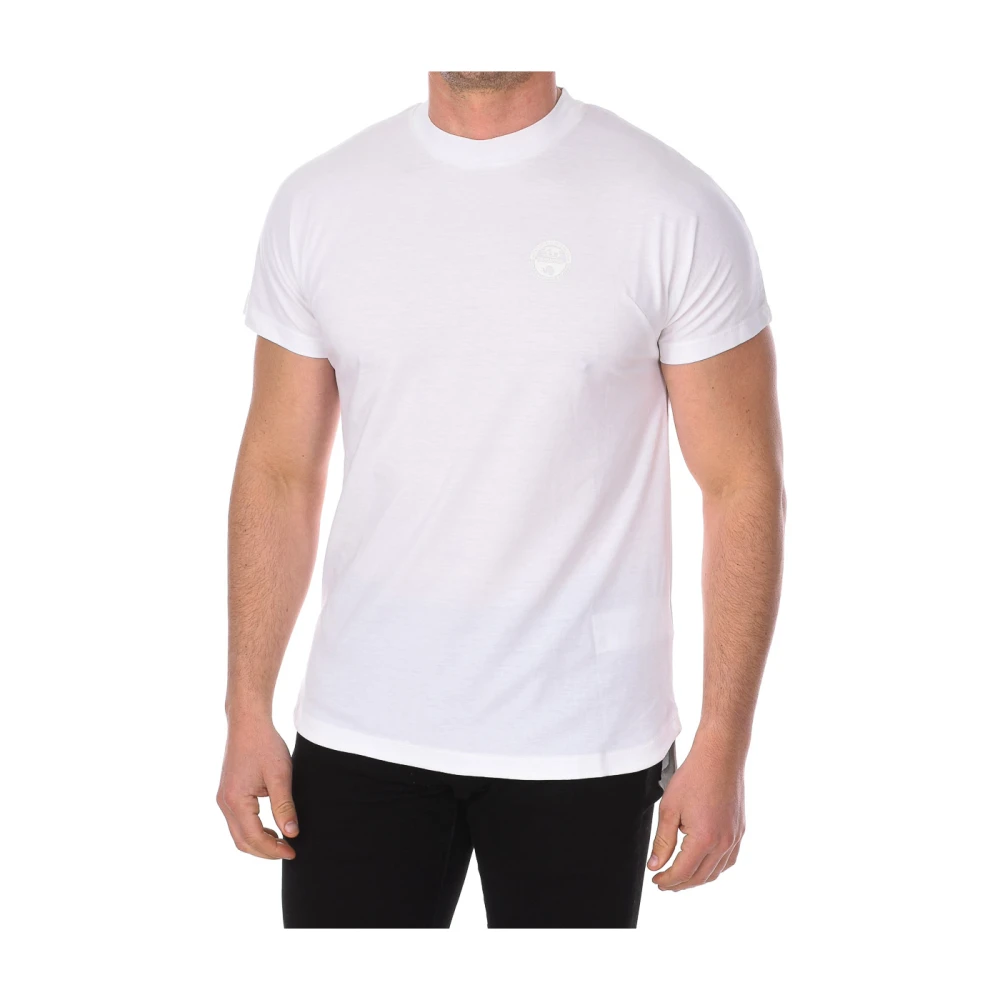 Napapijri Korte Mouwen T-shirt White Heren