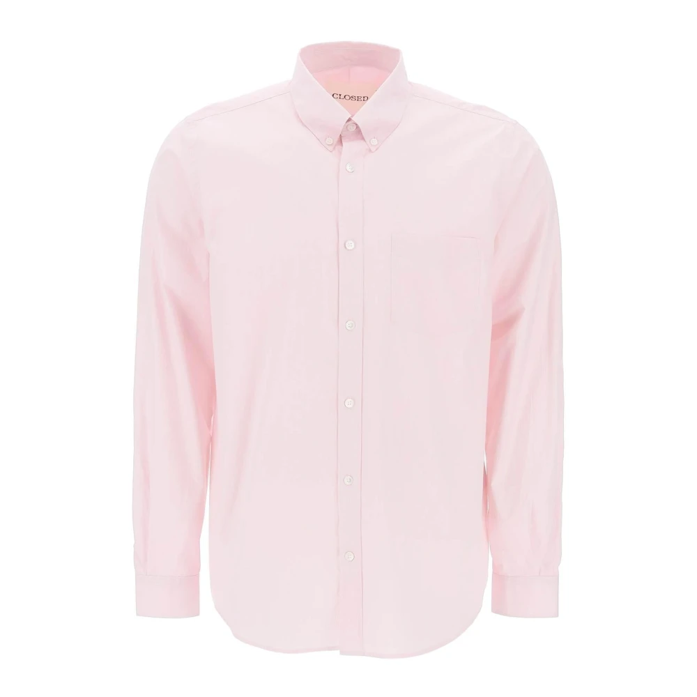 Closed Casual Shirts Pink Heren