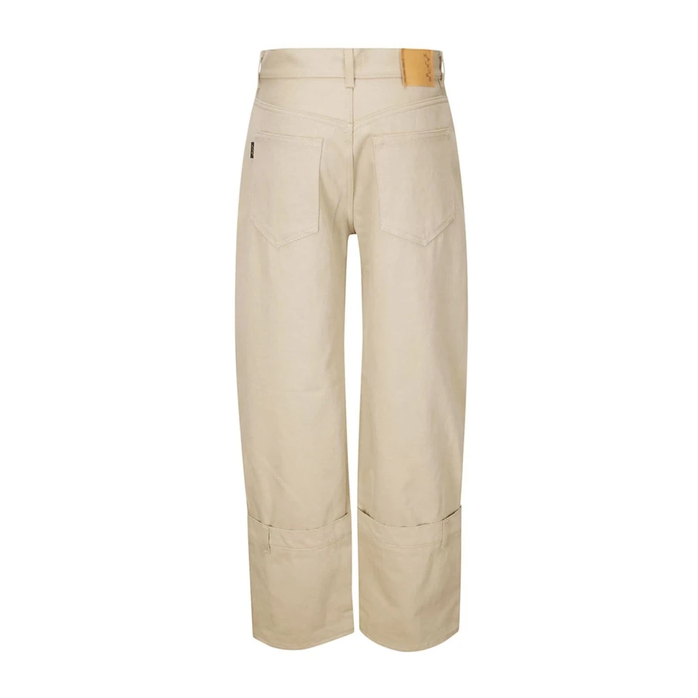 Haikure Wijde Beige Jeans Beige Dames