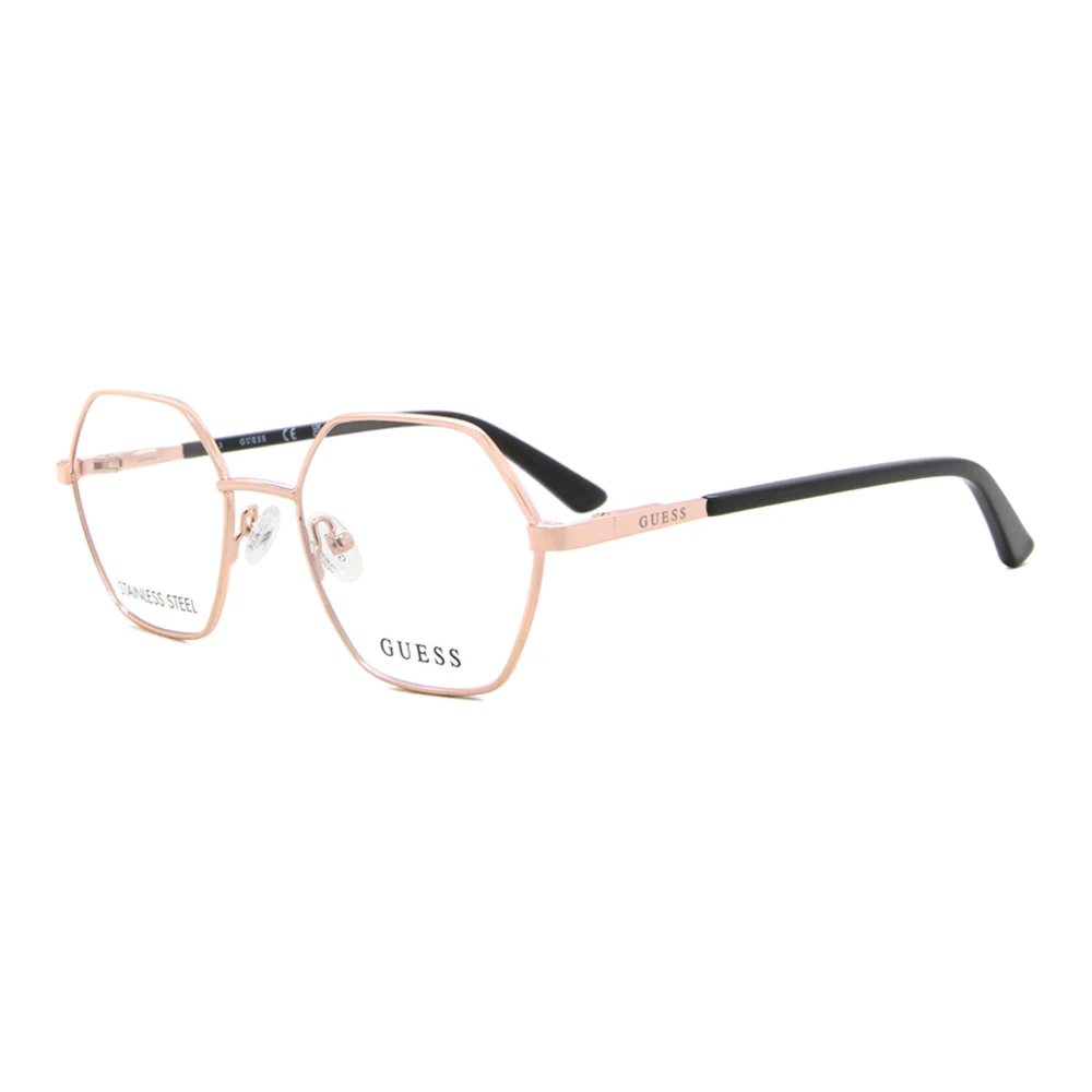 Guess Unisex Pink Glasses, 49 Mm, Eyewear Frames