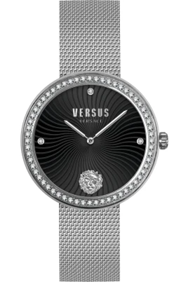 Elegant Mesh Band Damklocka