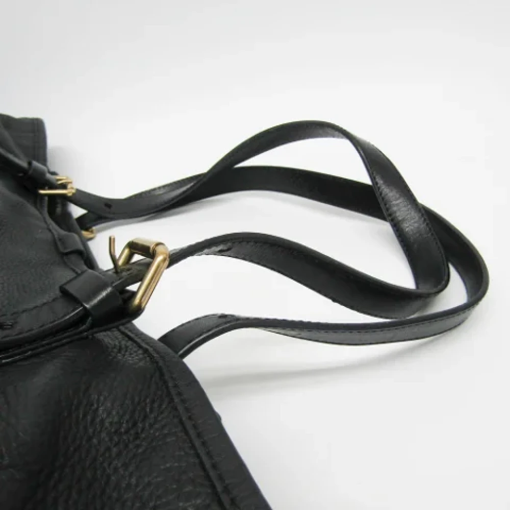 Chloé Pre-owned Leather totes Black Dames
