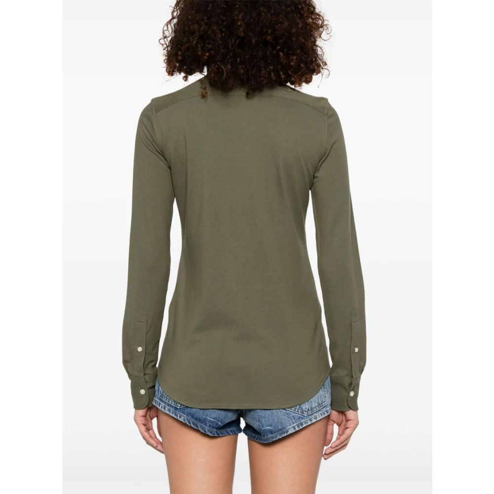 Polo Ralph Lauren Stijlvolle Overhemden Collectie Green Dames
