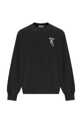 sweatshirt-noir-brode-cross-screw