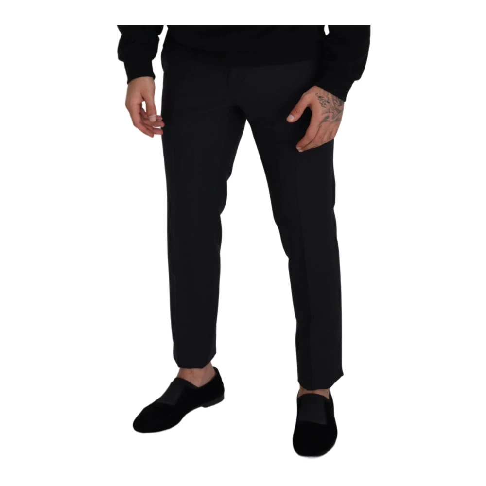Dolce & Gabbana Suit Trousers Black Heren