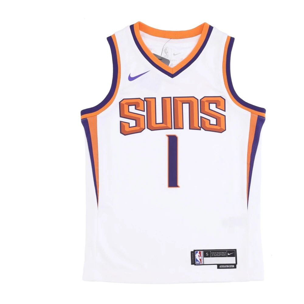 Nike Devin Booker Basketbal Tanktop White Heren