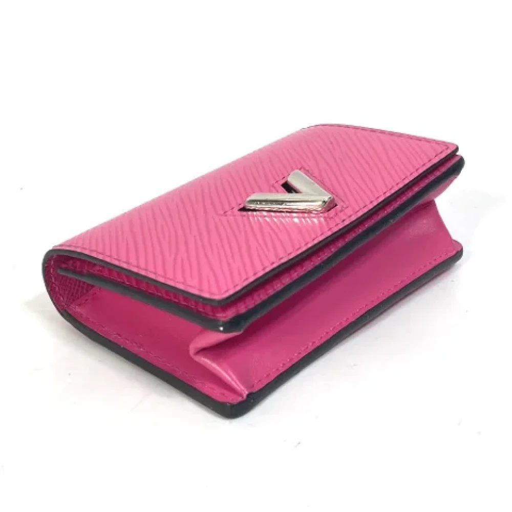 Louis Vuitton Vintage Pre-owned Leather wallets Pink Dames
