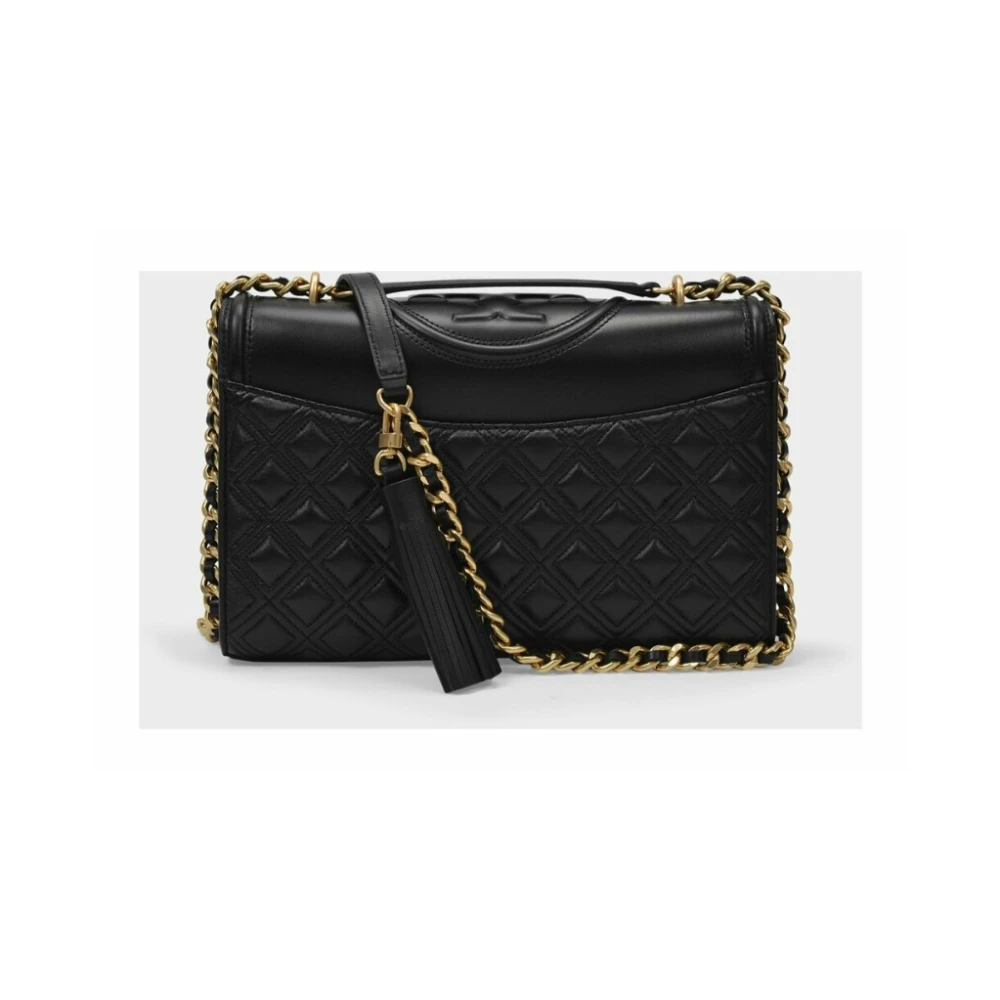 TORY BURCH Fleming Convertible Schoudertas Black Dames