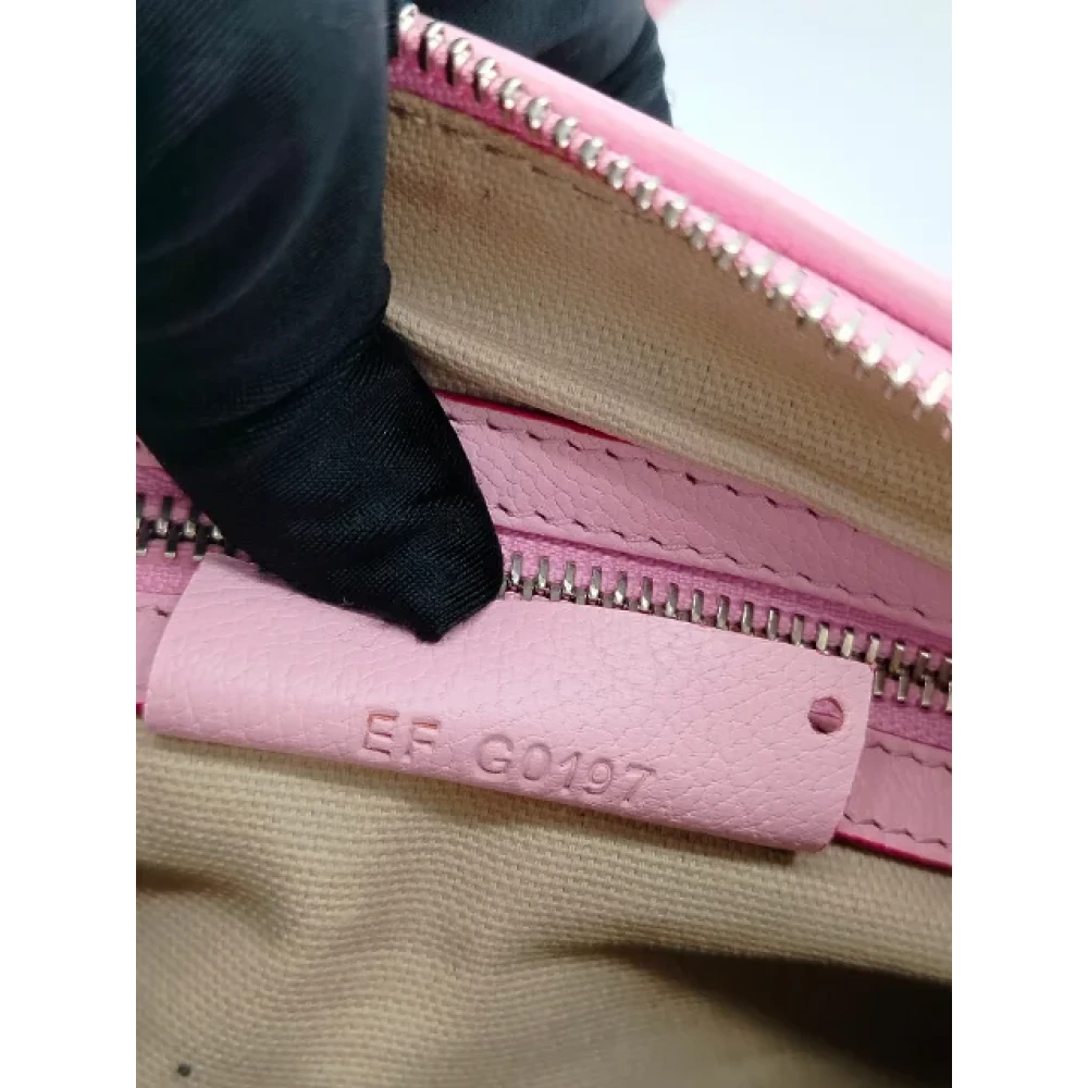 Givenchy Pre-owned Leather shoulder-bags Pink Dames