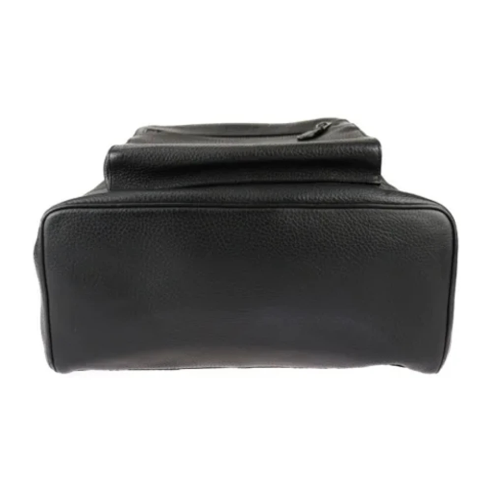 Coach Pre-owned Leather backpacks Black Dames