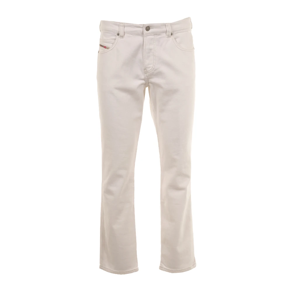 Diesel Men's White Straight Fit Jeans, W30, 1993 D-Vyl Straight Jeans