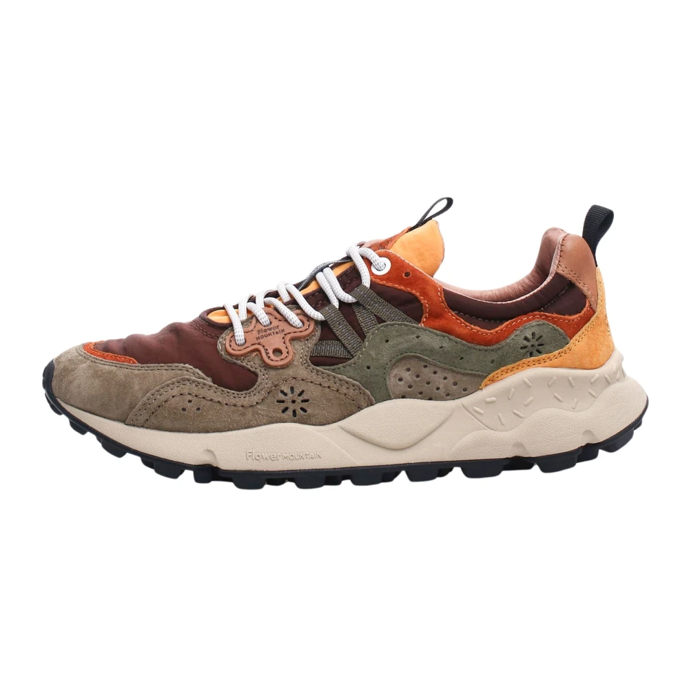 Flower Mountain Taupe/ Suède/Nylon Sneakers Heren Schoenen Veelkleurig Multicolor