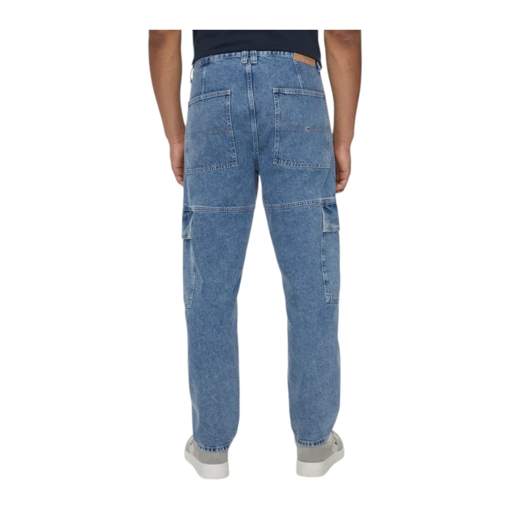 Tommy Jeans Relaxed Fit Denim Jeans Blue Heren