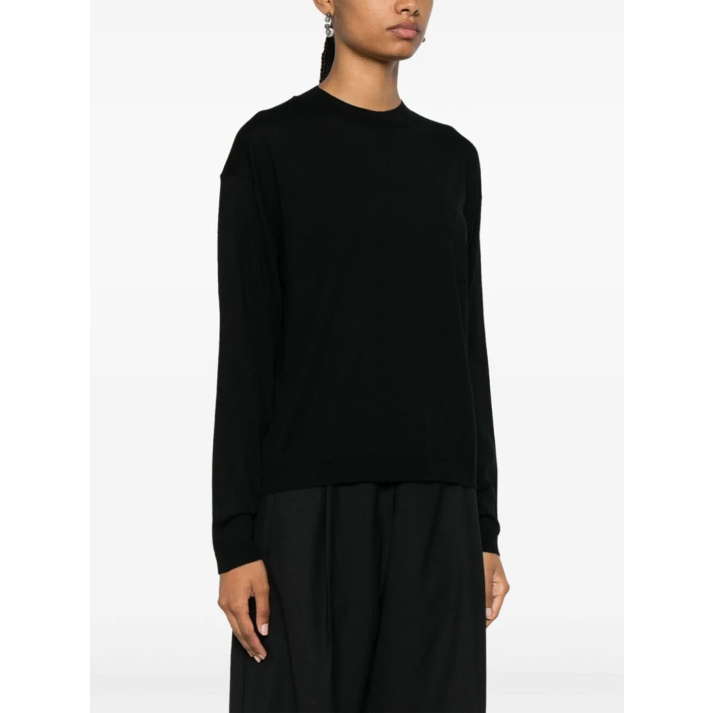 Semicouture Zwarte Alejandra Stijlvolle Modedress Black Dames