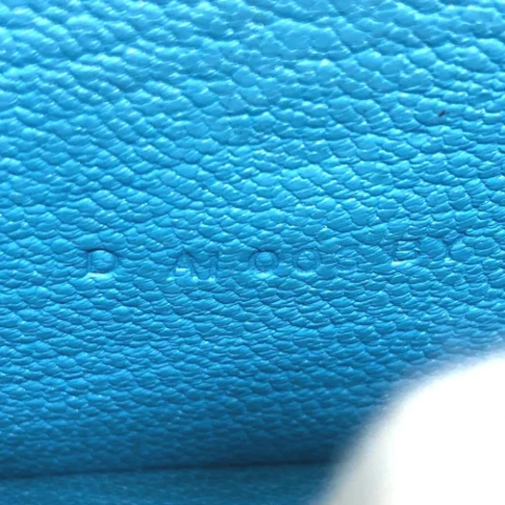 Hermès Vintage Pre-owned Leather home-office Blue Dames