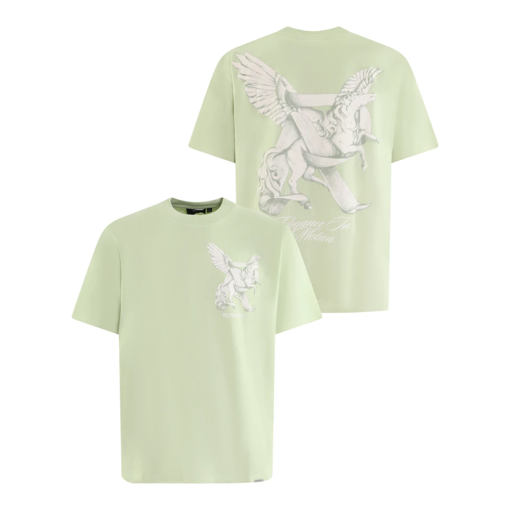 Represent Elegant Motion T-Shirt Green Heren