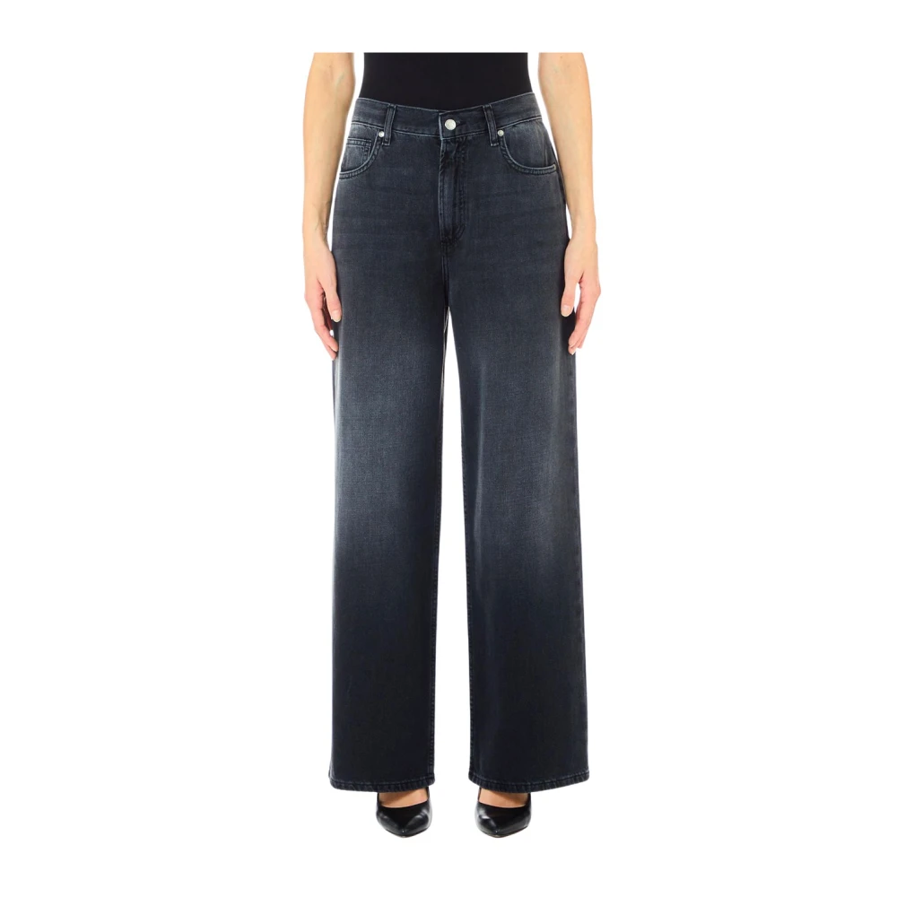 Liu Jo Baggy Wide Leg Jeans voor Vrouwen Blue Dames