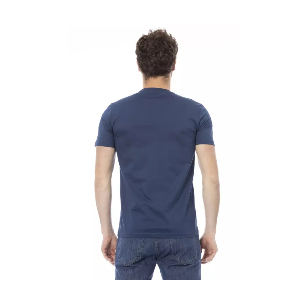 Baldinini Trend T-Shirt Blue Heren