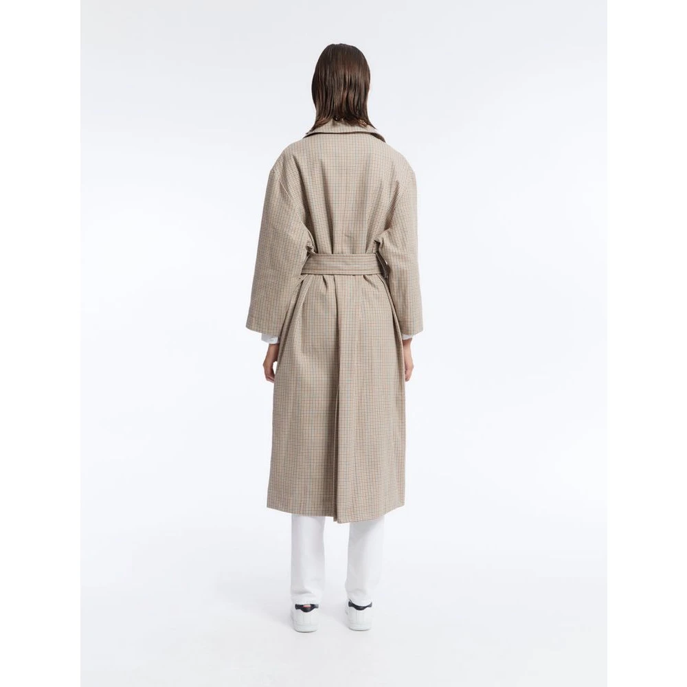 Ines De La Fressange Paris Beige Greta coat Beige Dames