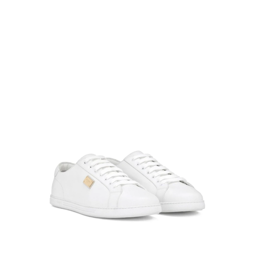 Dolce & Gabbana, 80002 Sneakersy Męskie - Podnieś swój styl White, male, product