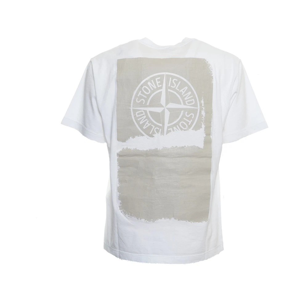 Stone Island T-Shirts White Heren