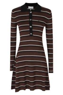 Mini Ribbed Merino Dress