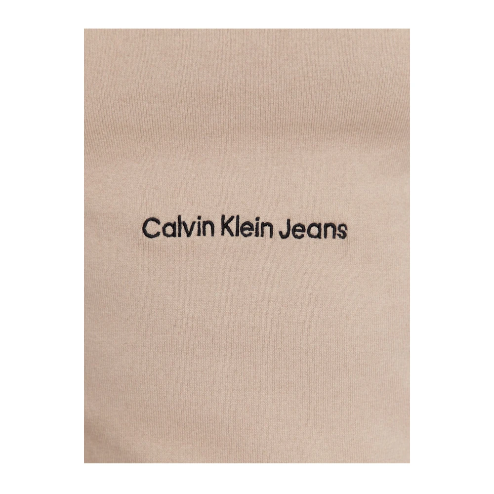 Calvin Klein Slim Fit Coltrui Beige Heren