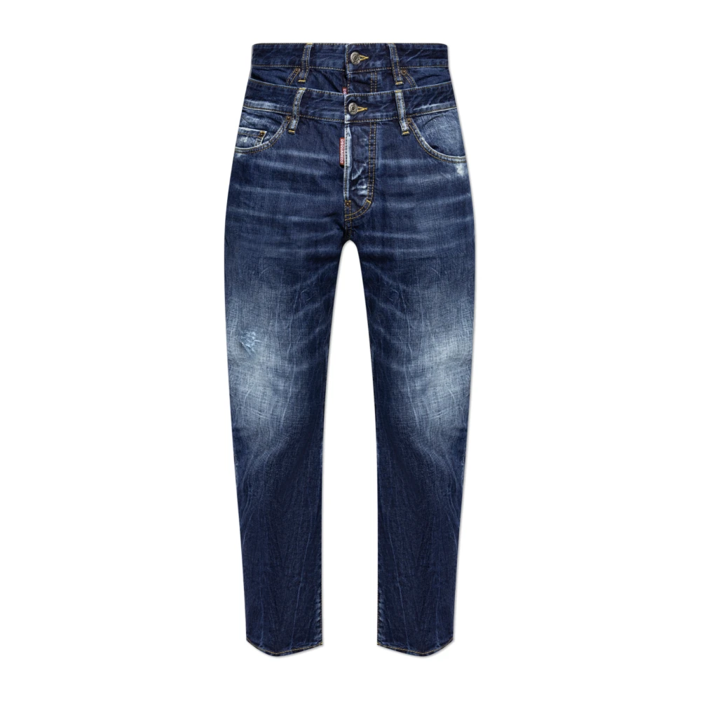 Dsquared2 Bro Jeans Blue Heren