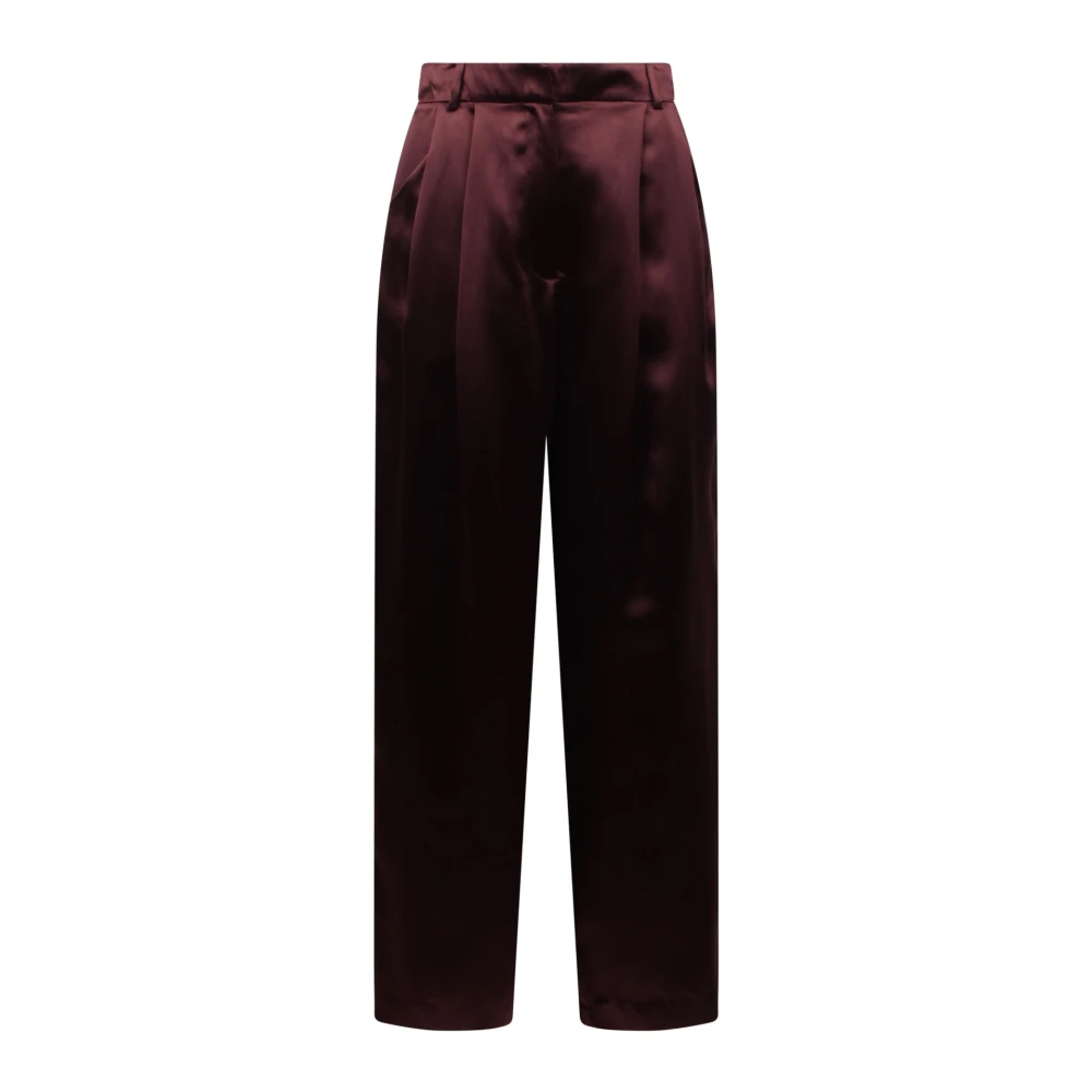 Trousers > Straight Trousers - - Loulou Studio - Modalova