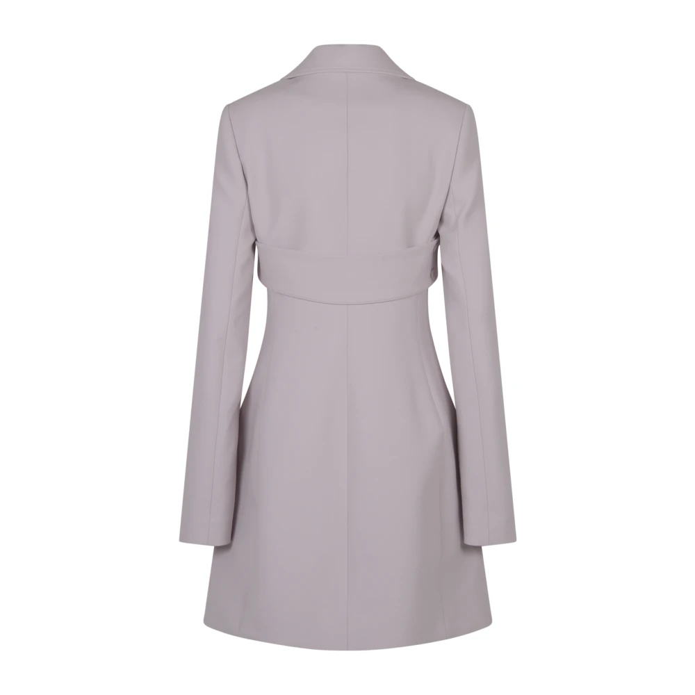 Courrèges Heritage A-Line Coat Pink Dames