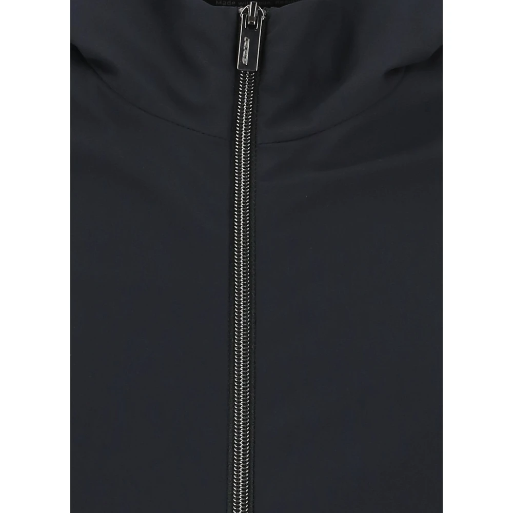 RRD Blauwe Hoodie met Logo Patch Blue Heren