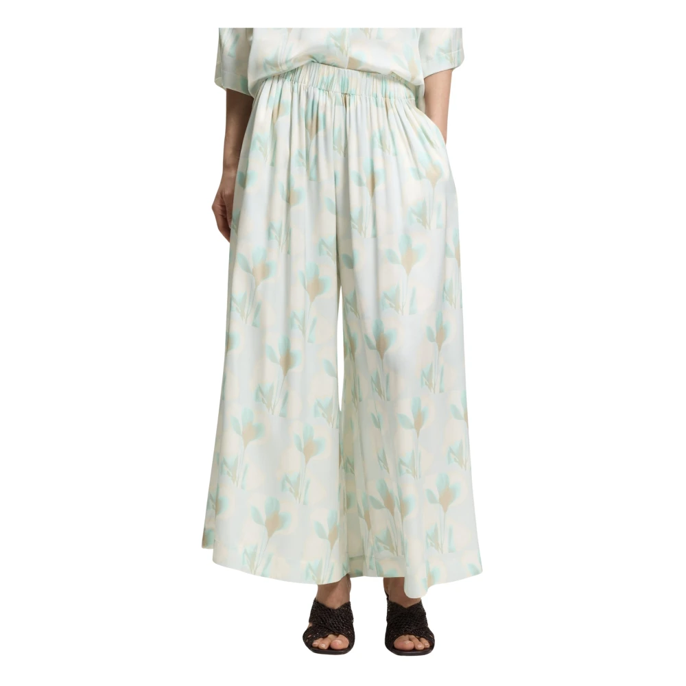 Boss Talini Wide Trousers - Female - Wide Trousers - Multicolor - L - Trousers