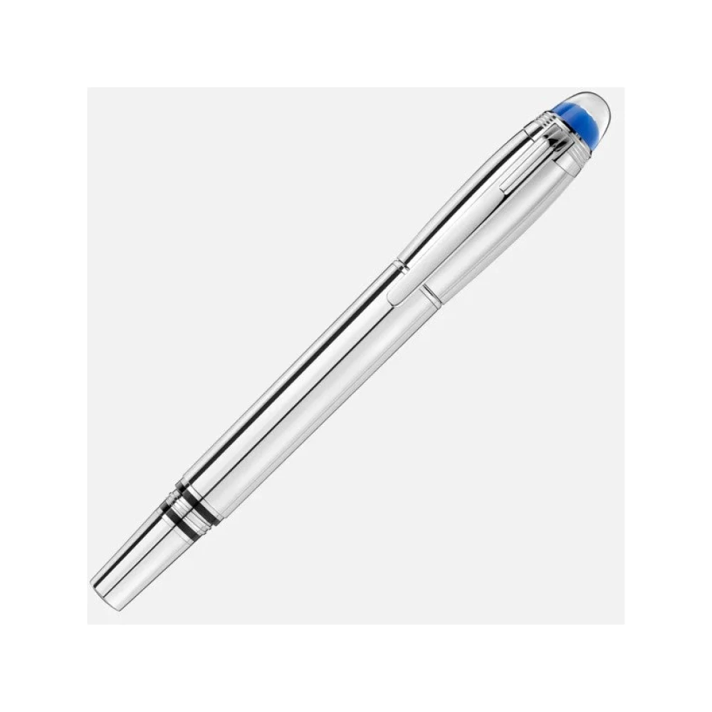 Montblanc Vulpen Zilverkleurig Penpunt Witgoud M StarWalker 118875 Gray Unisex