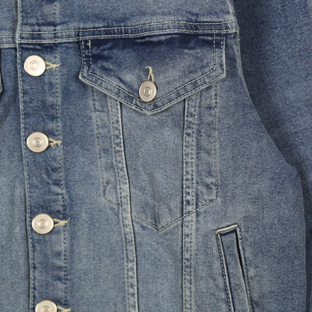 Kappa Blauwe Jeansjas Banda Boetino Blue Heren