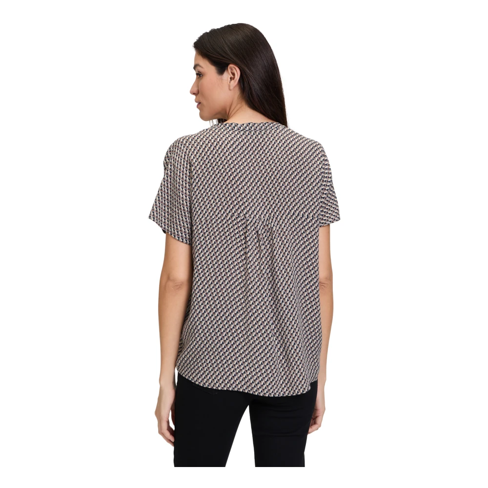 Betty Barclay Bloemen korte mouw blouse Multicolor Dames