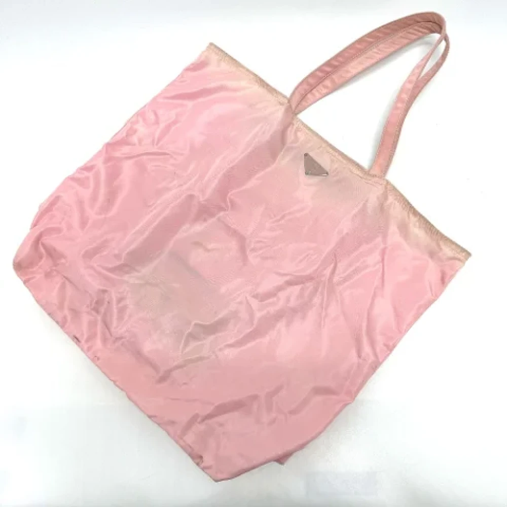 Prada Vintage Pre-owned Fabric prada-bags Pink Dames