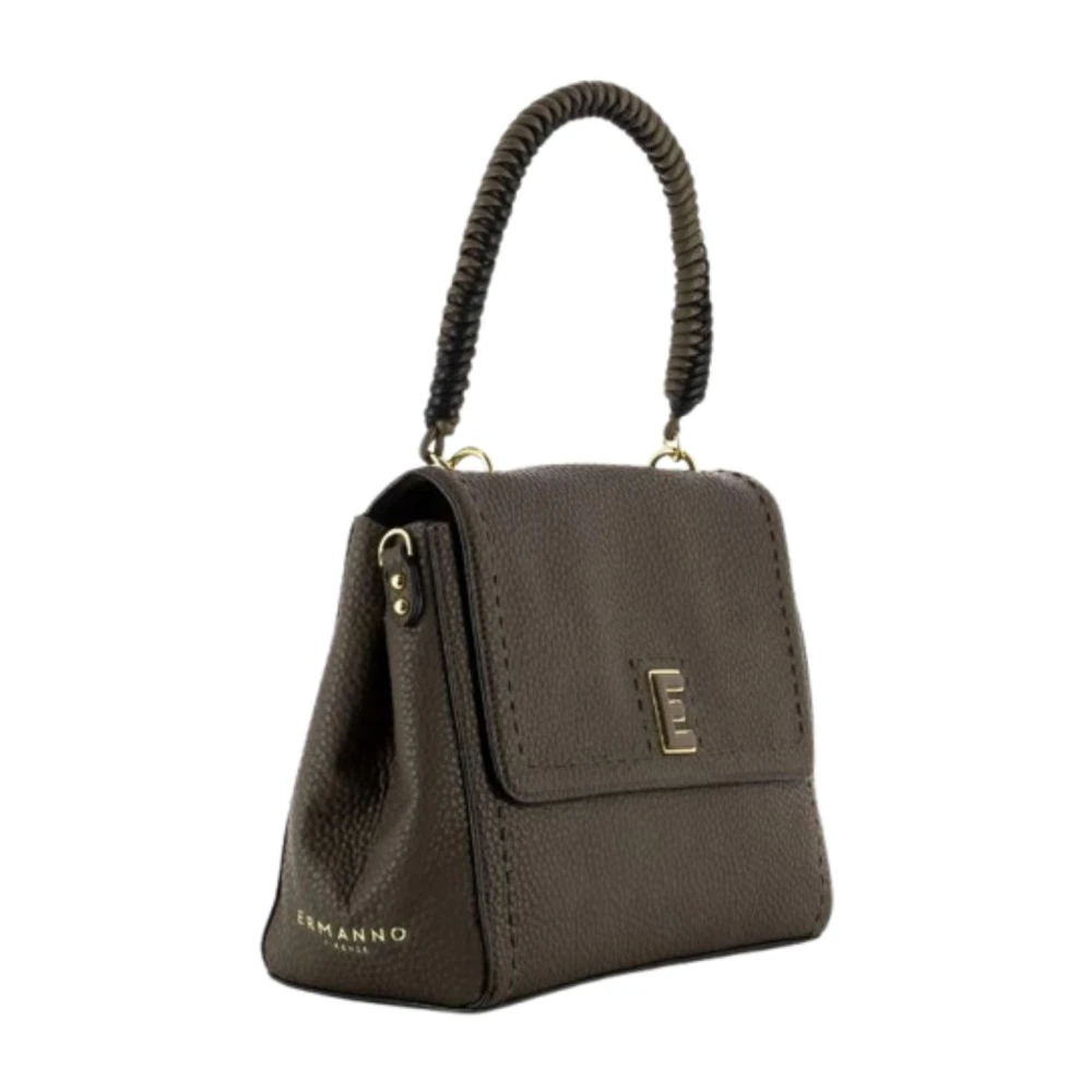 Ermanno Scervino Kleine Flap Soft Tas Brown Dames