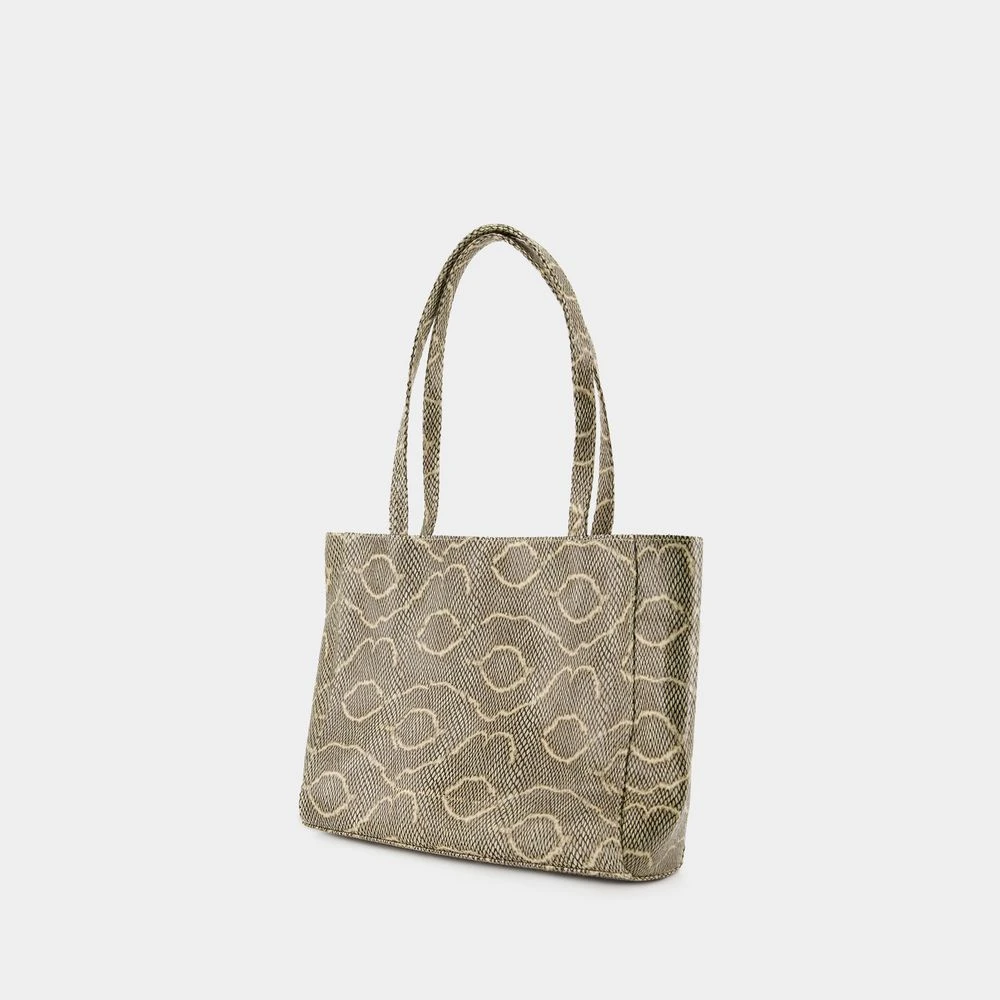 Chylak Python Print Shopper Tas Beige Dames
