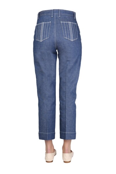 Cropped Jeans