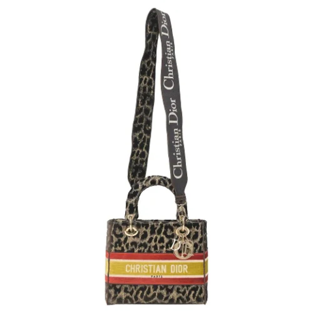 Dior Vintage Pre-owned Canvas dior-bags Multicolor Dames