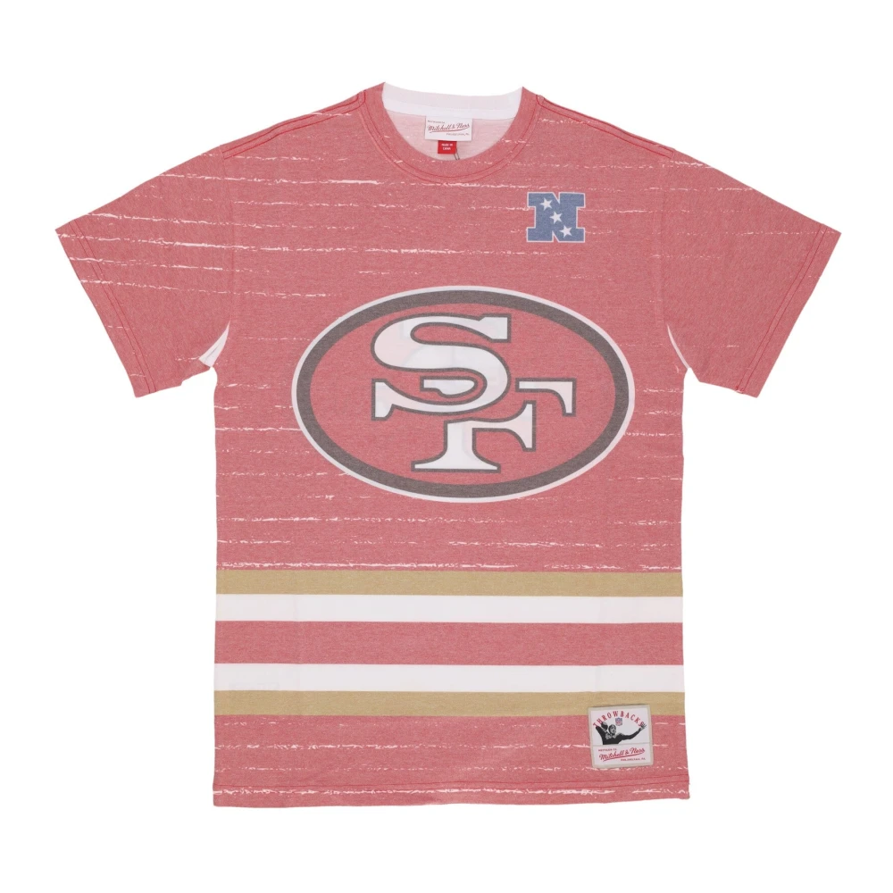 Mitchell & Ness NFL Jumbotron 3.0 Sublimated Tee Multicolor Heren