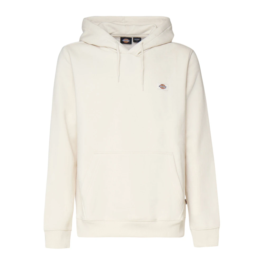 Dickies Crème Hoodie met Kangoeroezakken White Heren