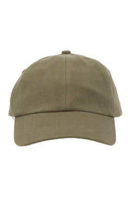 Signature Stripe Linen Cap